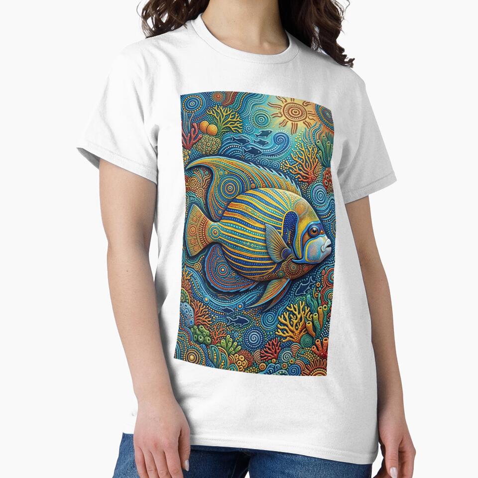 EMPEROR ANGELFISH by likbatonboot