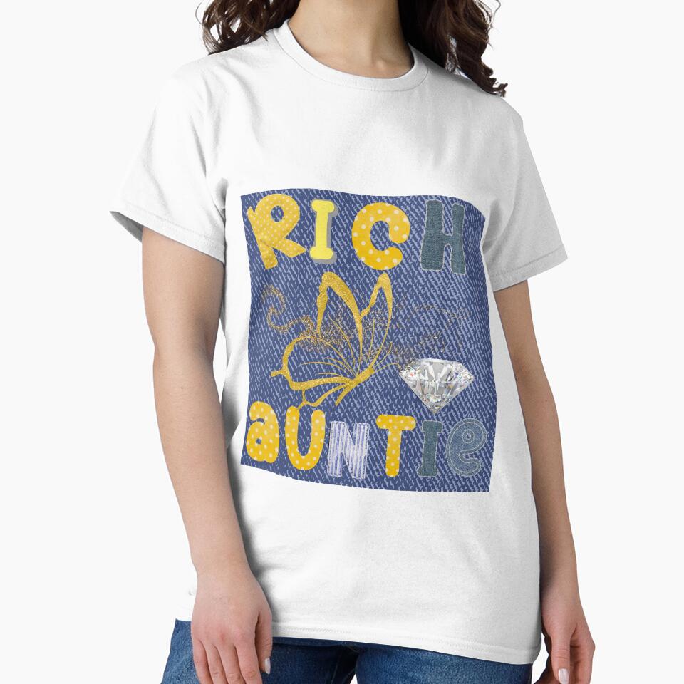 Rich aunties who step outside in style. by Tea shirts & more
