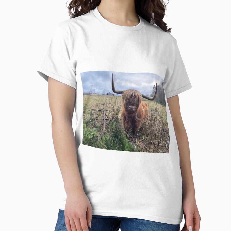 Scottish Highland Cattle Cow 3072 by SaarelaHighland
