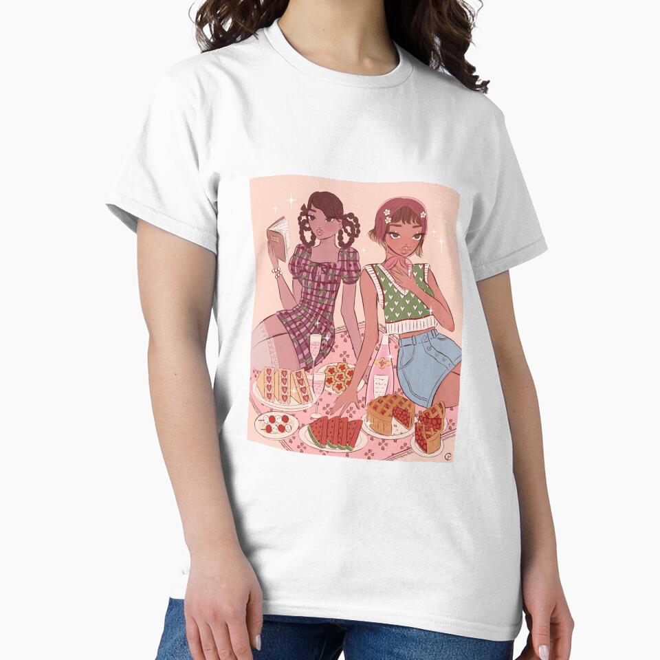 Cute Picnic Girls by tulipicetea