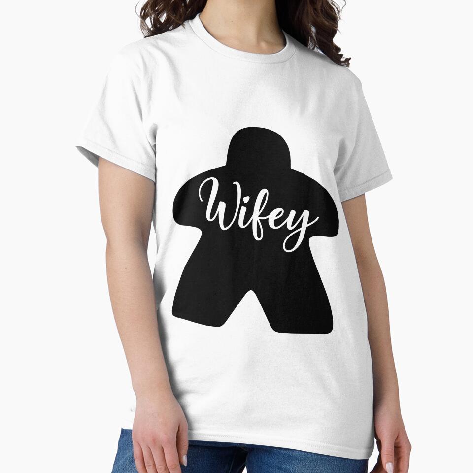 Wifey Meeple - Board Game Groom and Wife by BeamGeeks