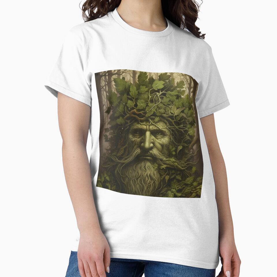 The Green Man protects nature by Karl Aldinger