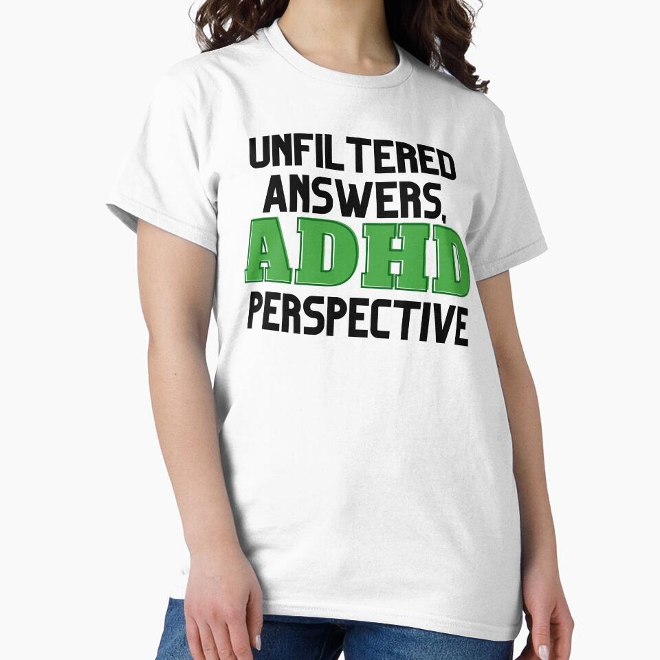 UNFILTERED ANSWERS, ADHD PERSPECTIVE GREEN by ElectraW