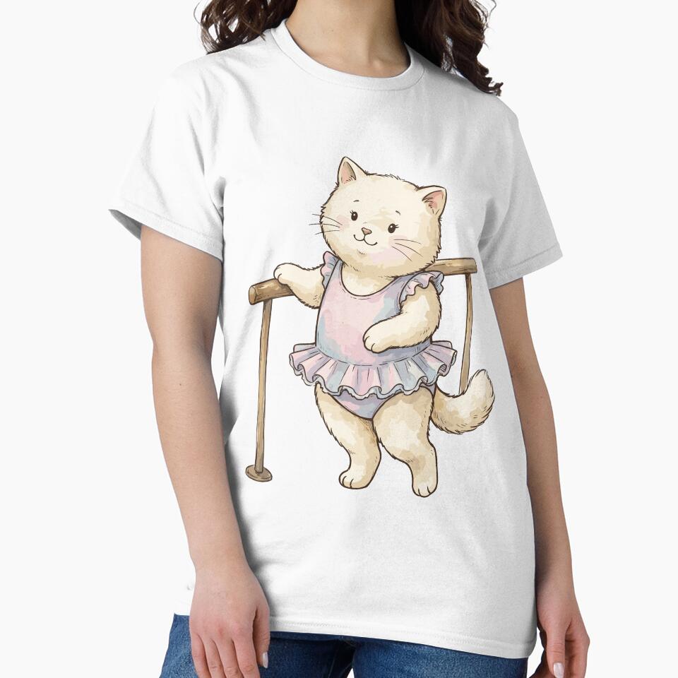 Balletcore Aesthetic: Cozy Cat at the Barre by bapupa