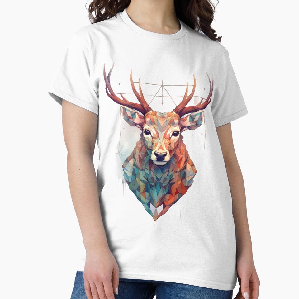 Male Deer by InkLines