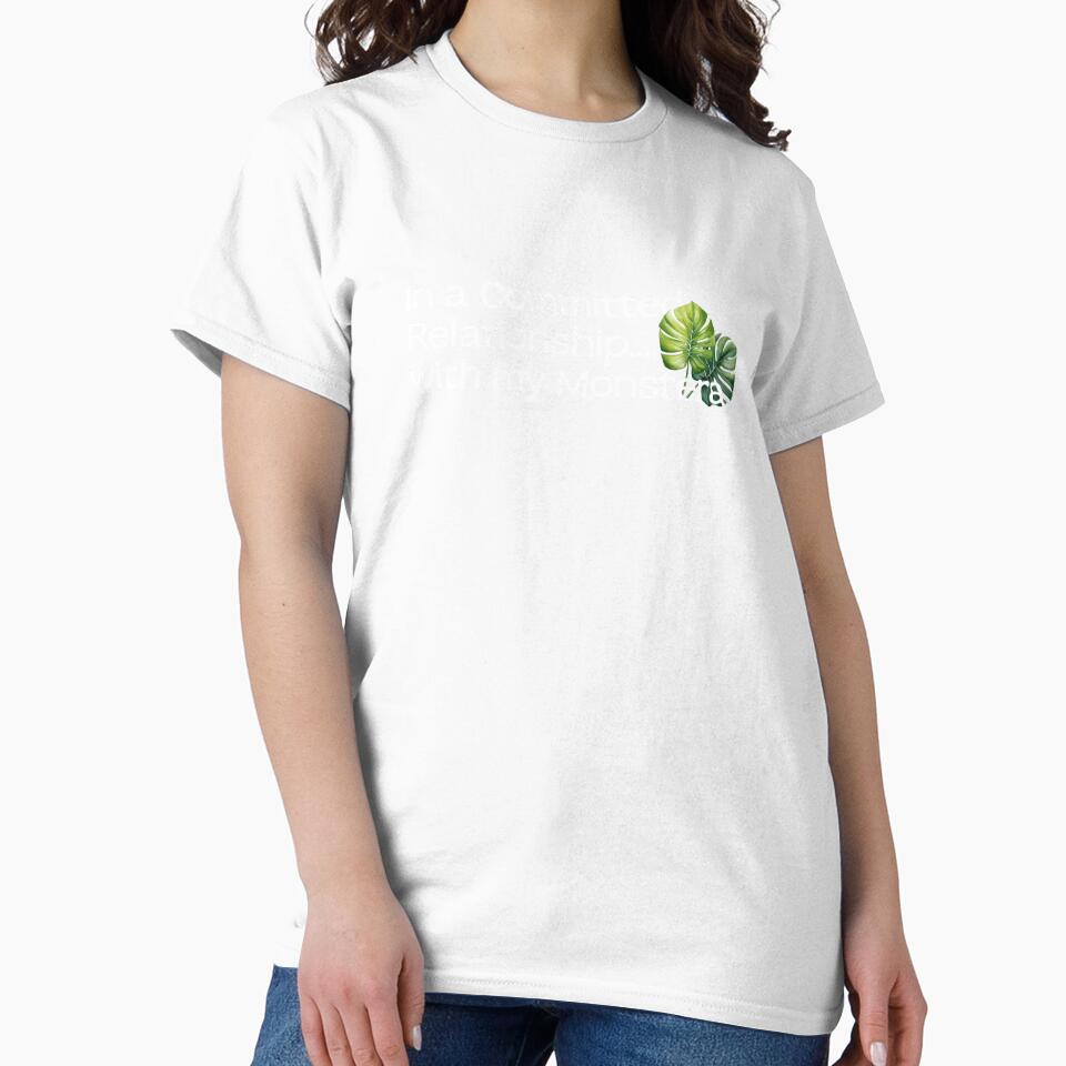 Committed Relationship With My Monstera Funny by Brratu