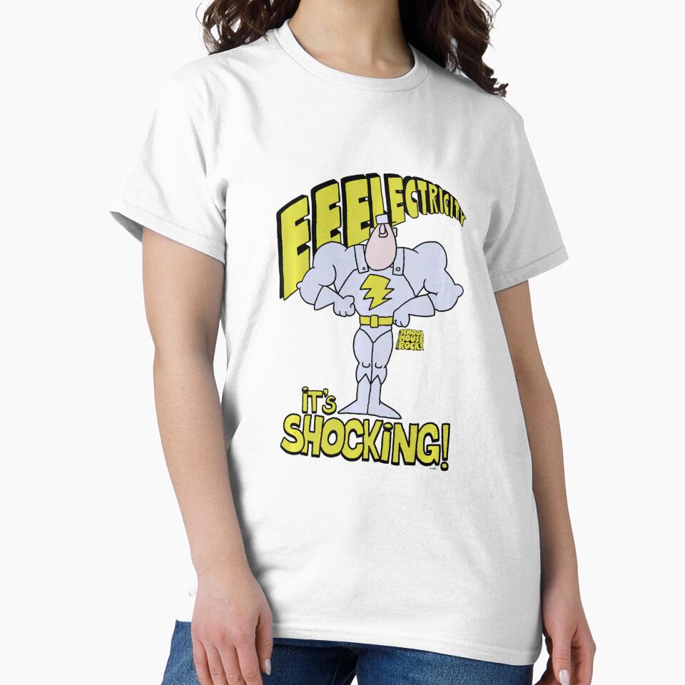 Schoolhouse Rock Electricity Shocking Long Sleeve by TinaHeaney