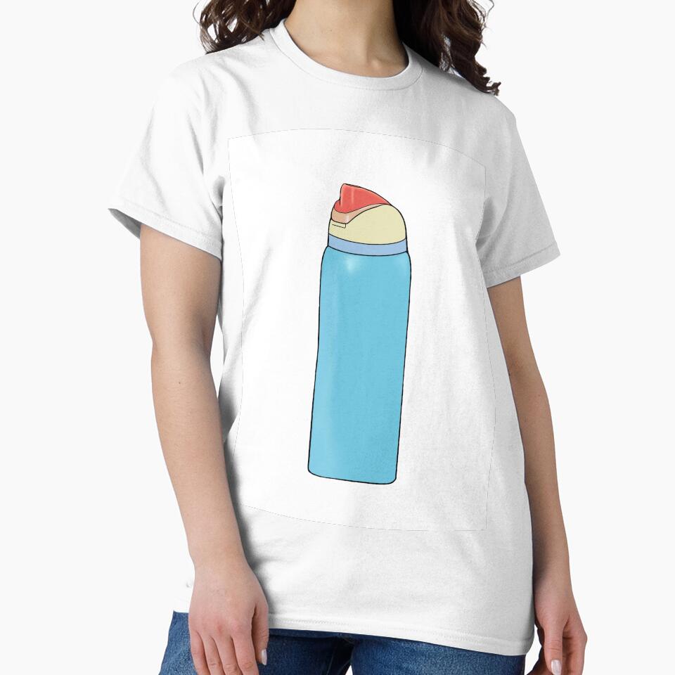 Emotional Support Water Bottle Blue by YipYapDesigns