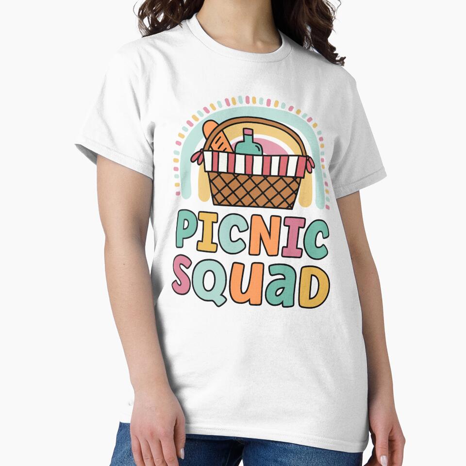 Picnic Squad Funny Matching For Girls Spring Picnic by JokeGysen