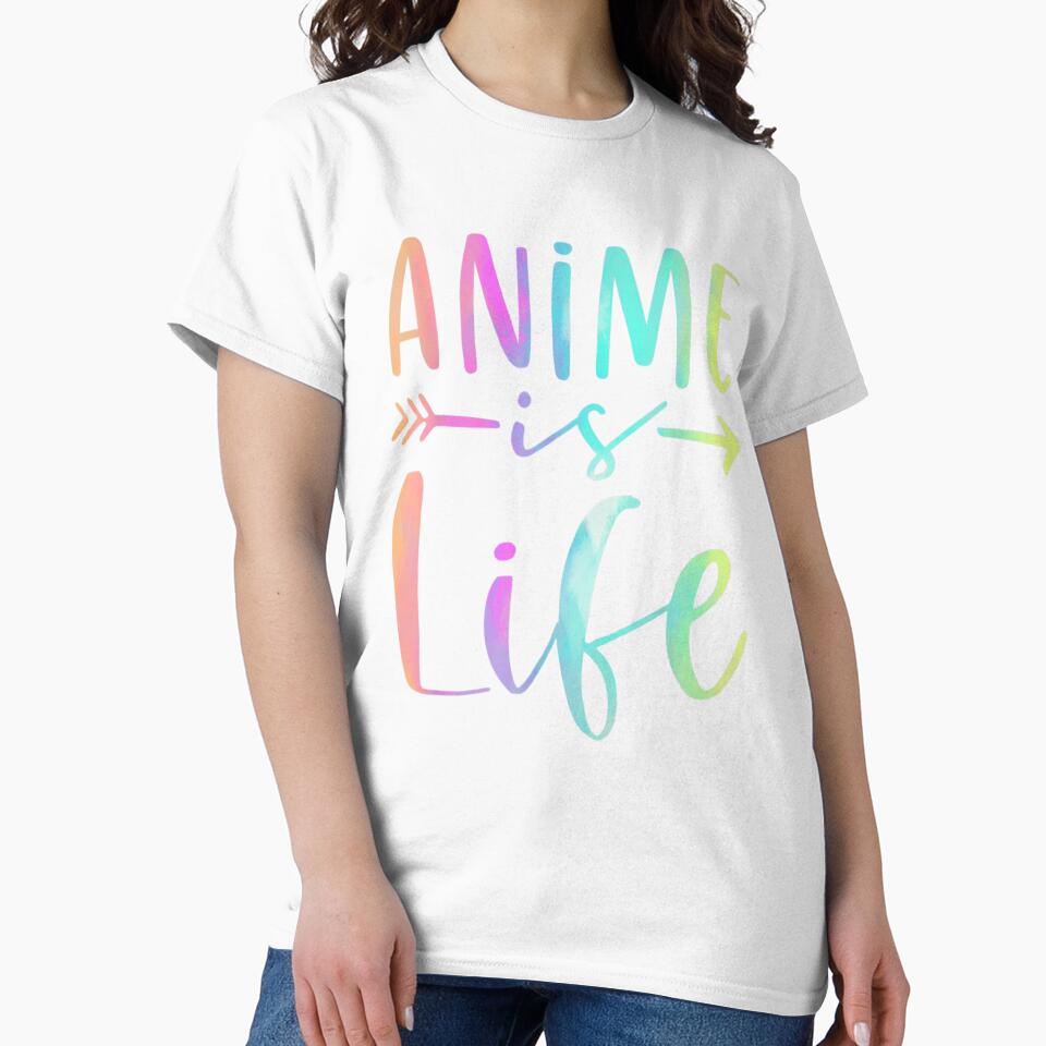 Anime is Life Boy Girl Manga Anime Lover Gifts Anime Merch by KimberleyRamsey