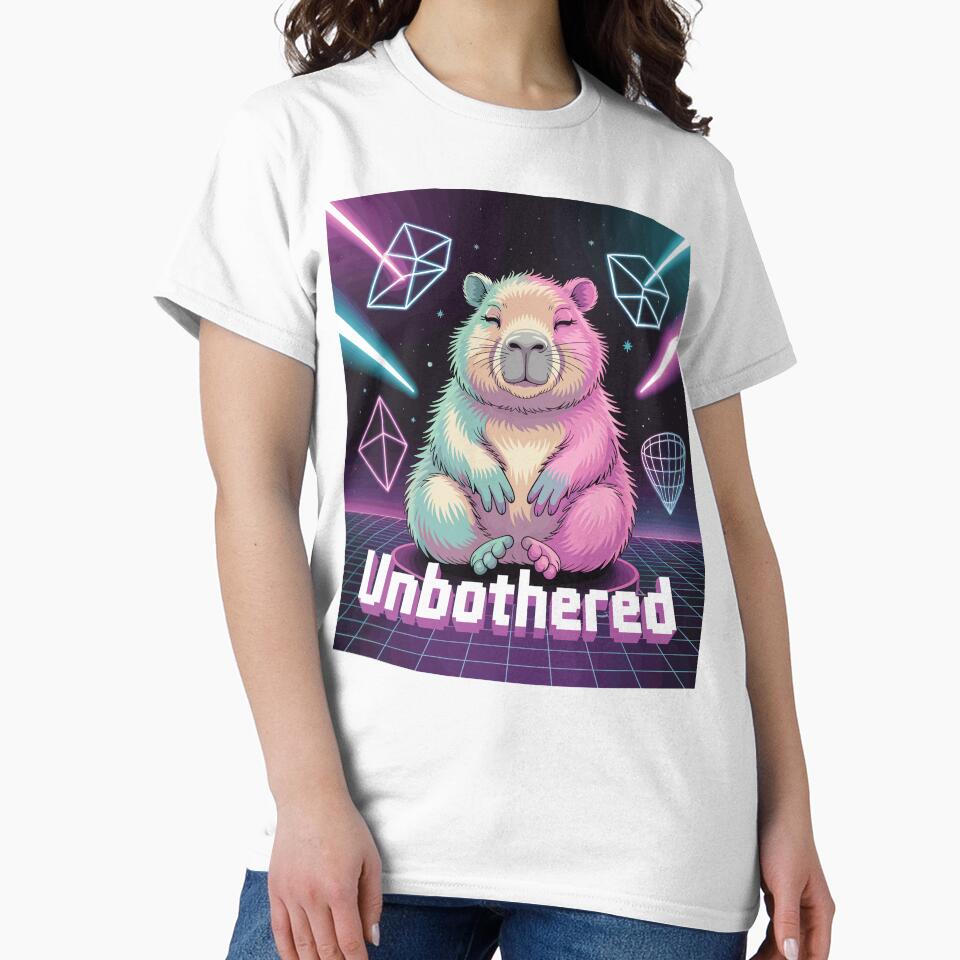 Unbothered Capybara by Creative League Ignite