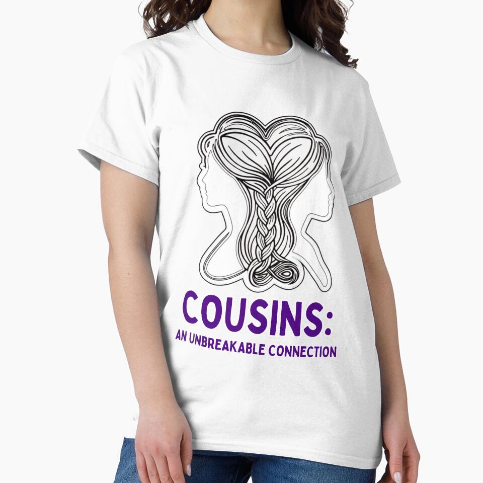 Cousins An Unbreakable Connection Heart Braid by ScriptedMoments