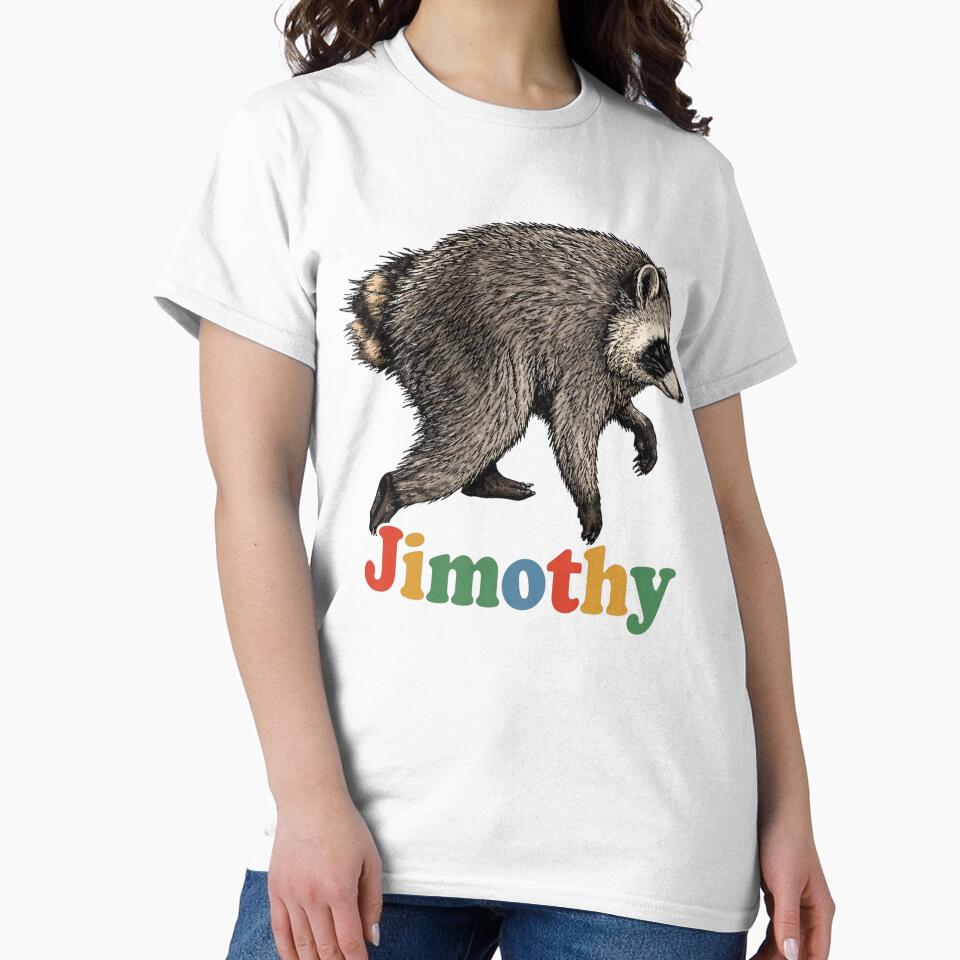 Jimothy Viral Raccoon, Funny Trash Panda Wildlife, Retro Animal Lover by RafaelScherer