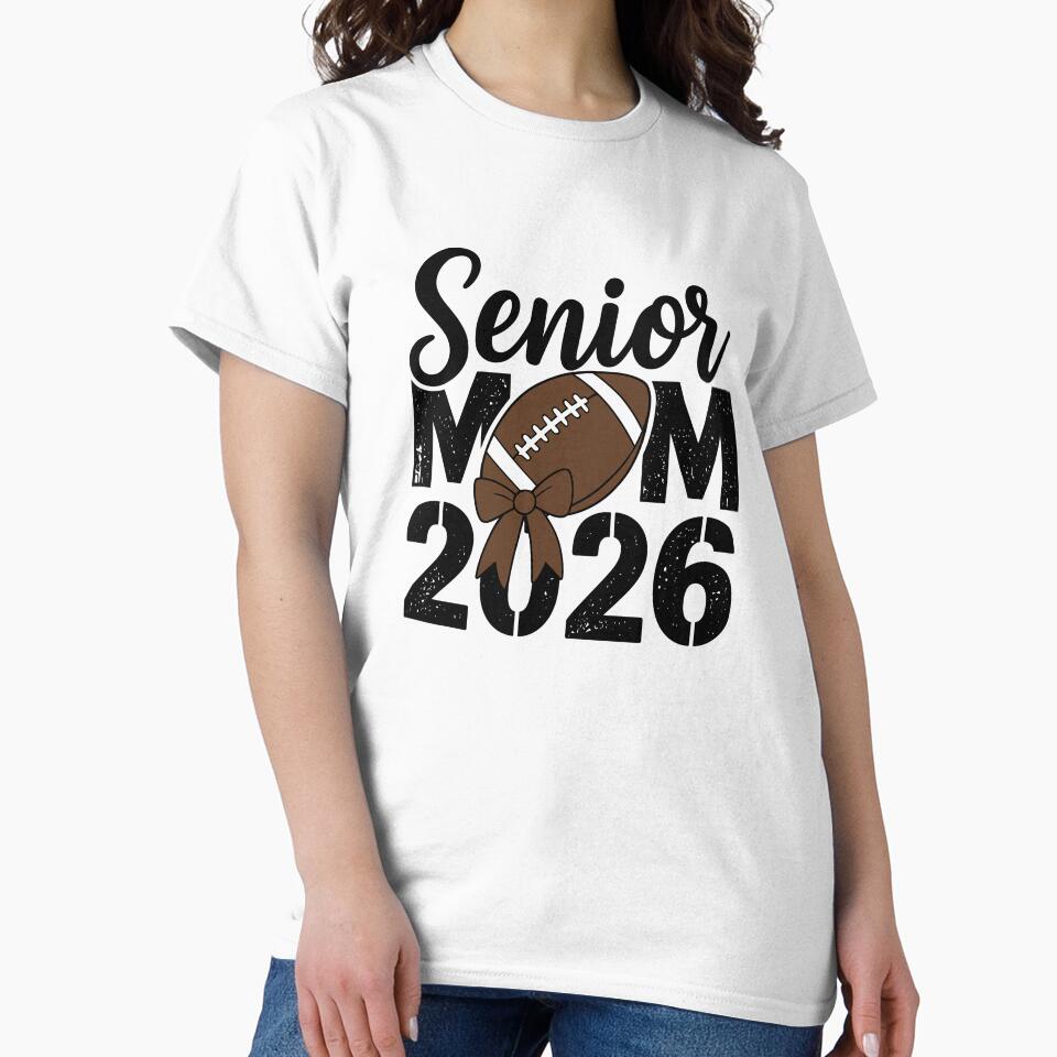 Football Senior Mom 2026 by Lbeck1869