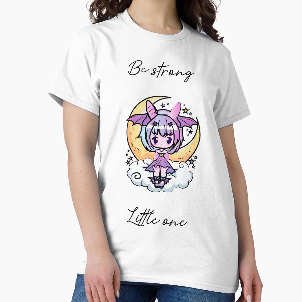 creepy kawaii sticker with a quote by Zakaria-4
