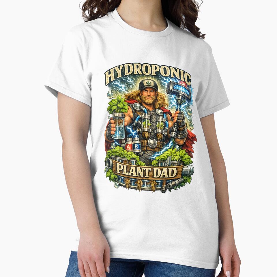 Hydroponic Plant Dad – Grow Like a God by lookGK