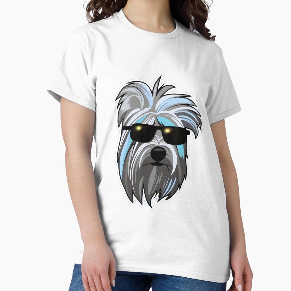 Silly Glasses Soft-coated Wheaten Terrier by CUTEDOGGIEZ