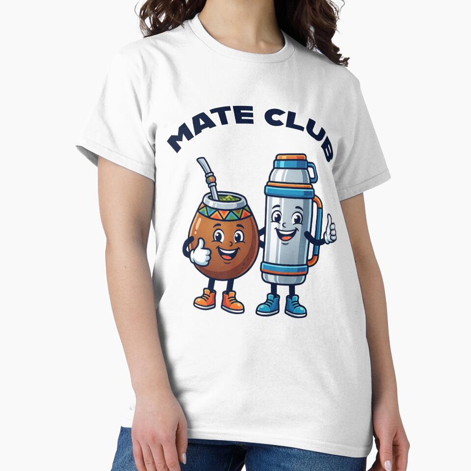 Modern Mascot Yerba Mate and Thermos Friends by flamini