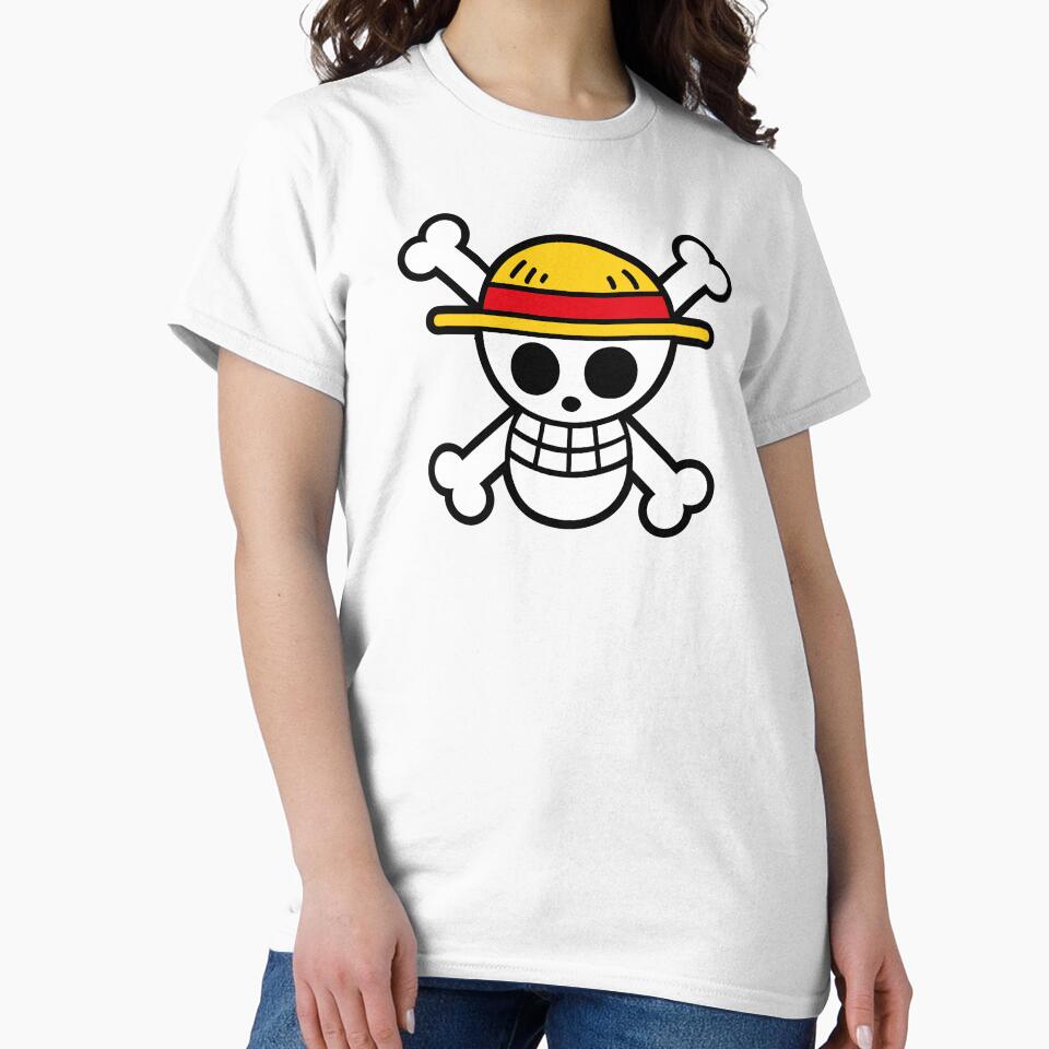Luffy Straw Hat Pirate Logo Anime by CargoHoldDesign