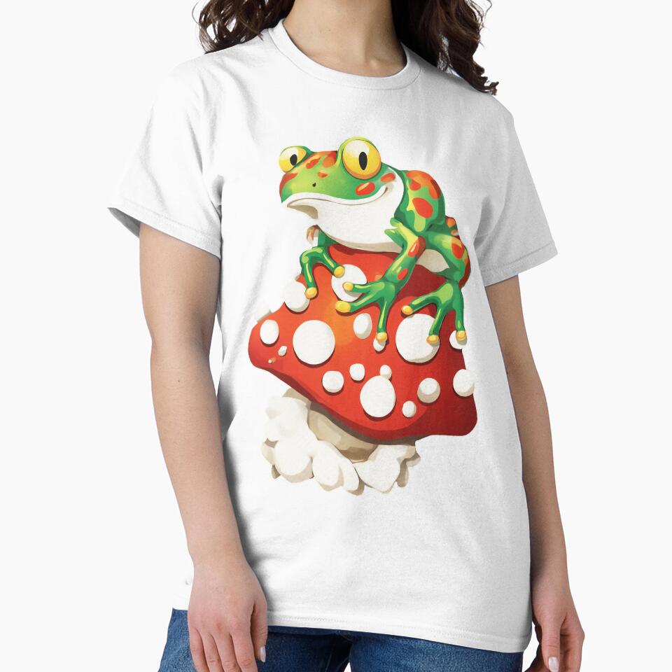 Mushroom Rider Frog by SteadyRolling