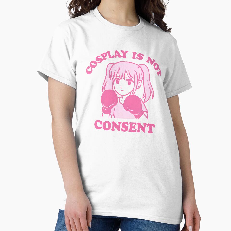 Cute Anime Cosplayer Boxer – Cosplay Is Not Consent Feminism by RockFireMerch