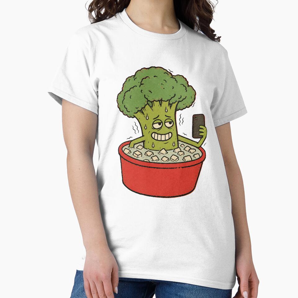 Cold Plunge Broccoli – Wellness Humor by Spenceless Designz