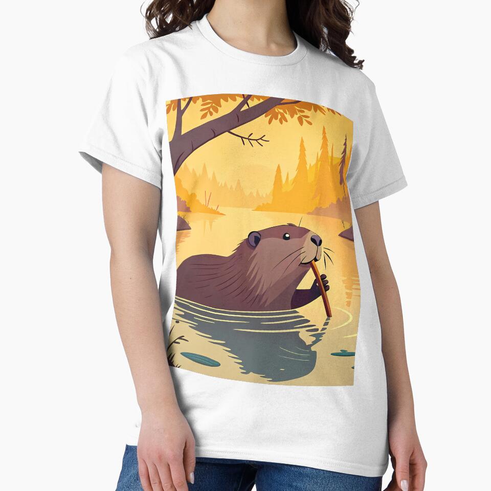 Capi Wildlife Illustrations Animal Art Nature Creature by ART ATTACK ZONE