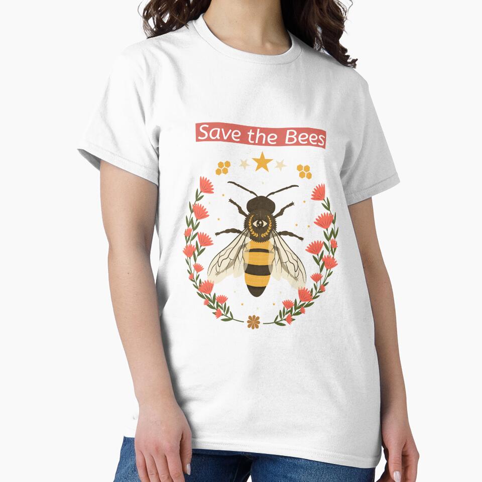 Save the Bees #Bees #SavetheBees by TShirtsofLove
