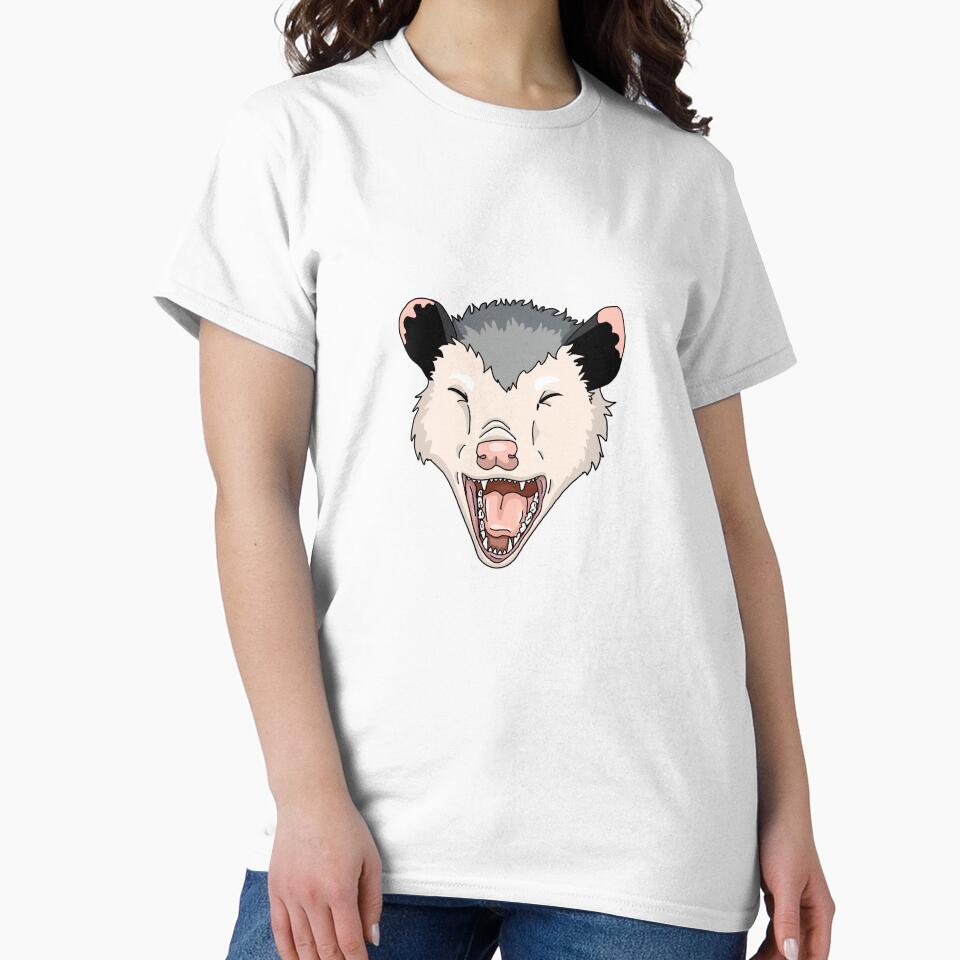 Screaming opossum face by christmas-lady