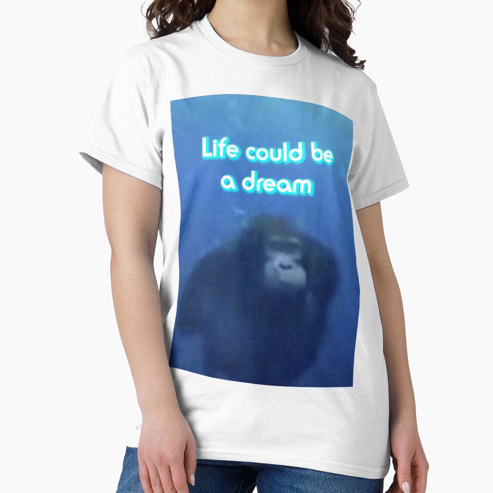 Monkey Swimming life could be a dream by Klapex