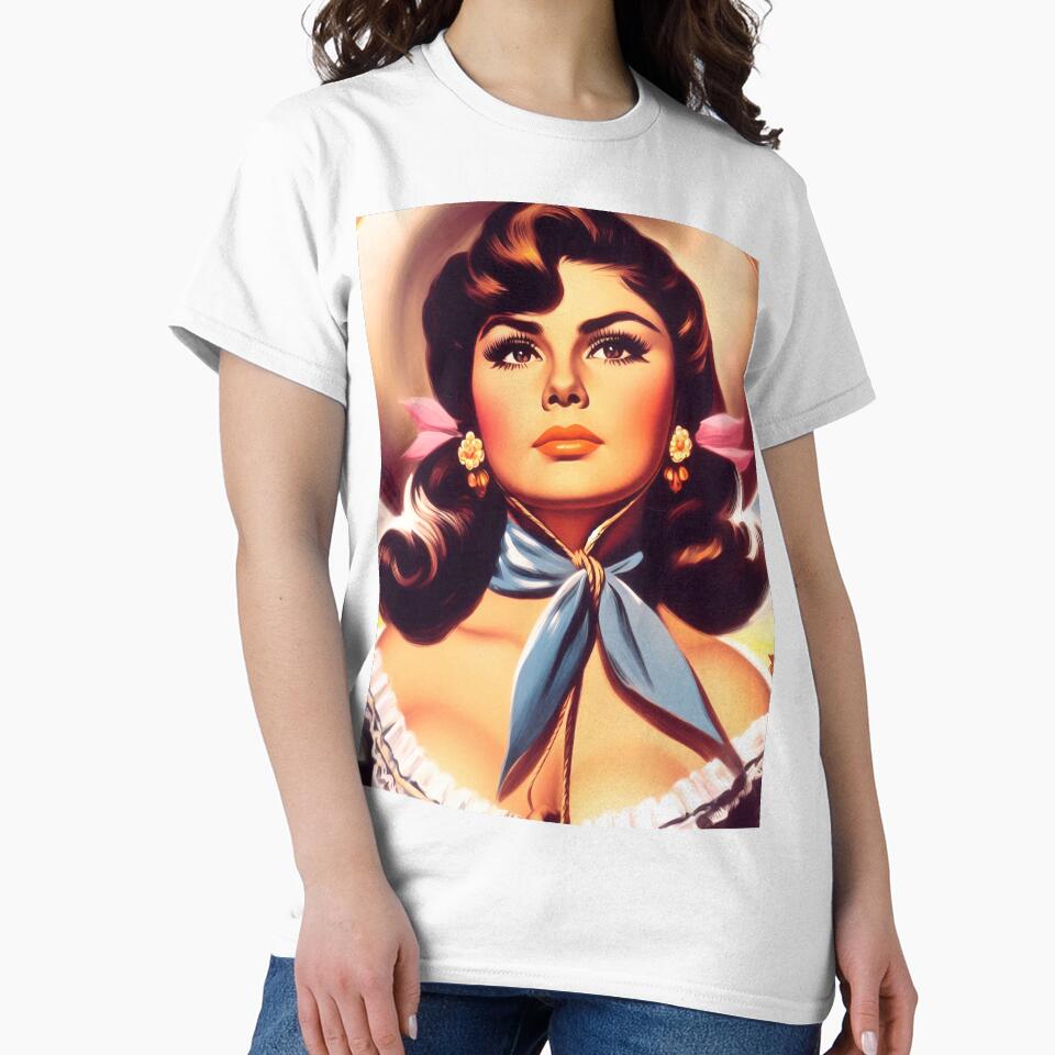 Retro Cute Cowgirl by PulpVintage