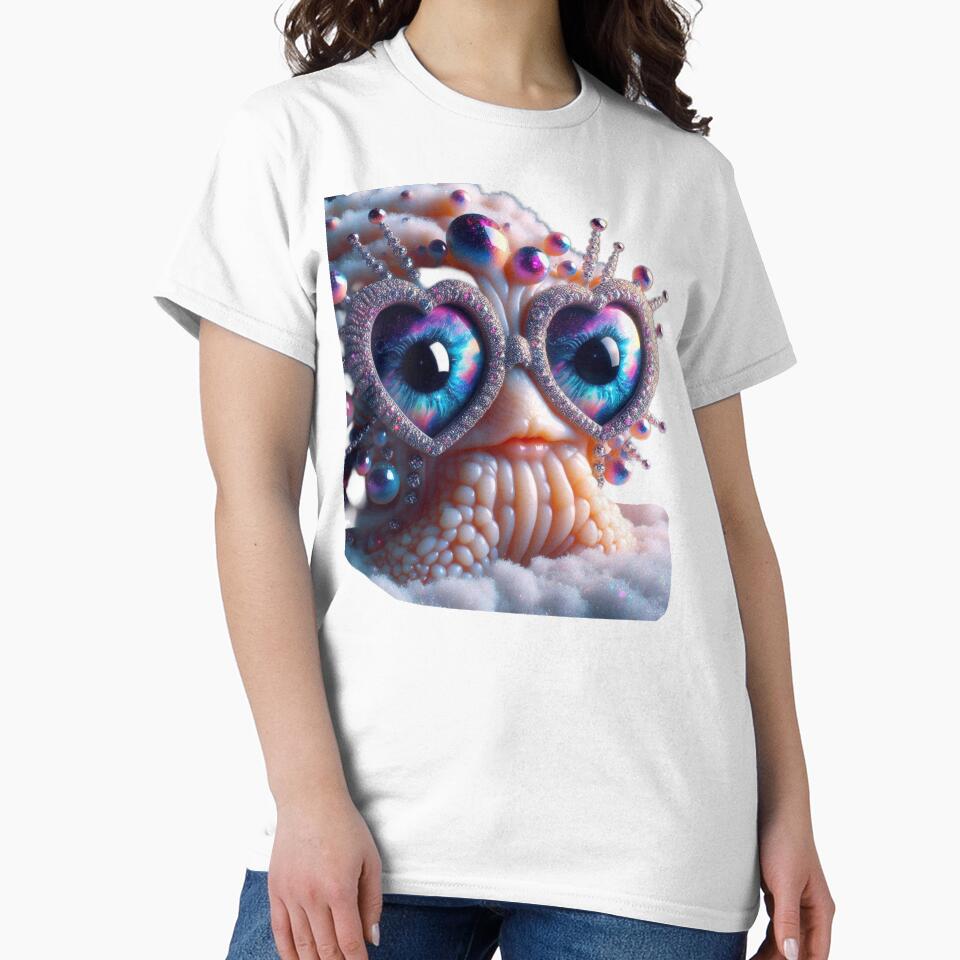 Cosmic Heart Glasses Creature by LujziWorld