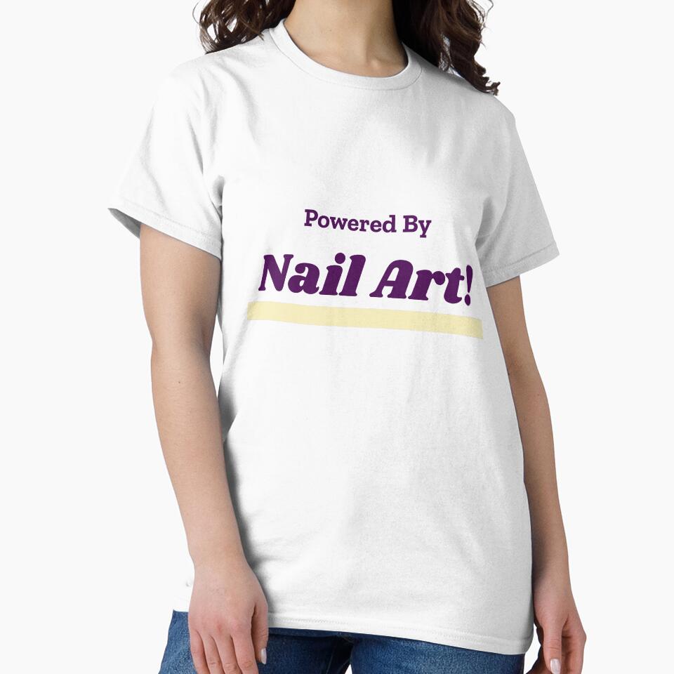 Powered By Nail Art by cooldesignsalot
