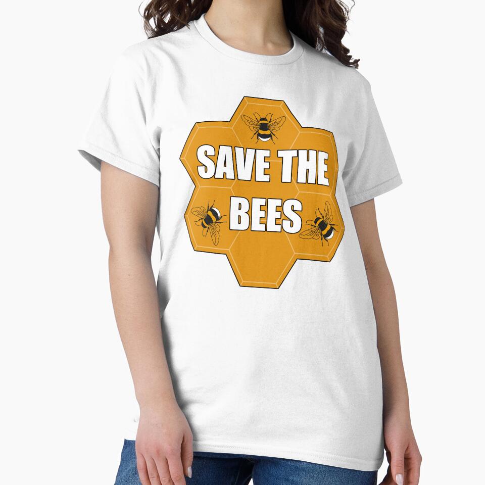 Save the Bees Tee by Pentanglement