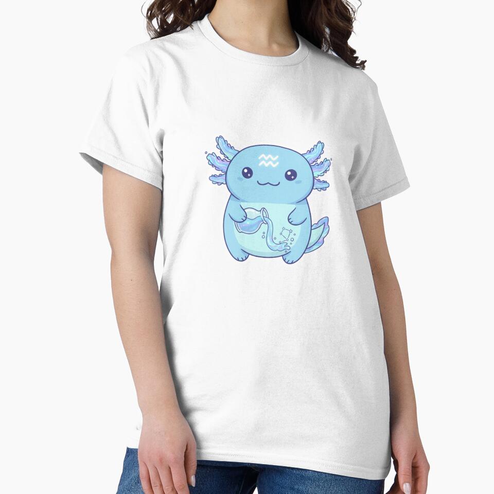 Aquarius Axolotl by WickedAxolotls