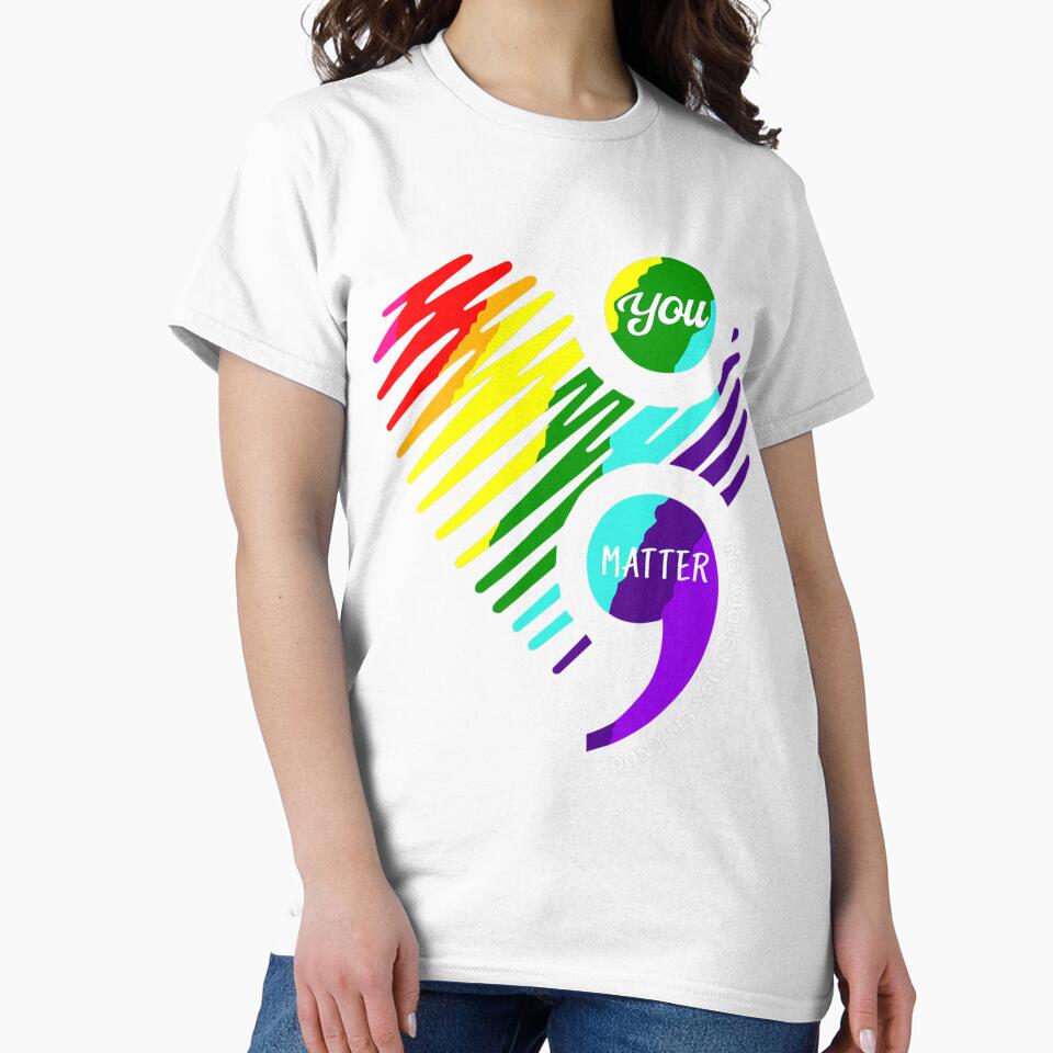 Semicolon Mental Mental Awareness Month 12 Step Recovery by impracticaltan9