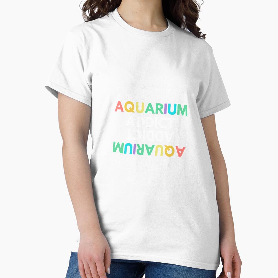 Aquarium addict in beautiful rainbow up side down color by Learntobeamom