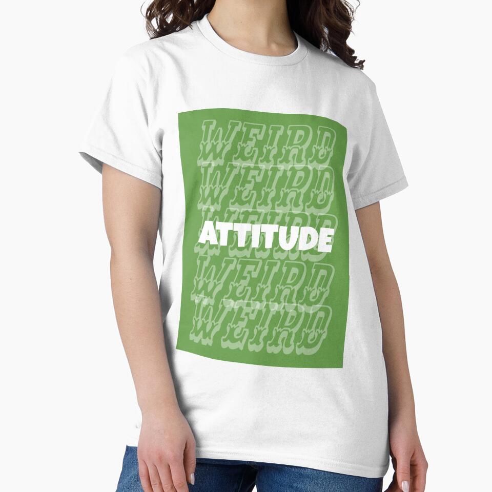 Proudly Problematic and wearing my Weird ATTITUDE Sticker & Decor by LoversEyes