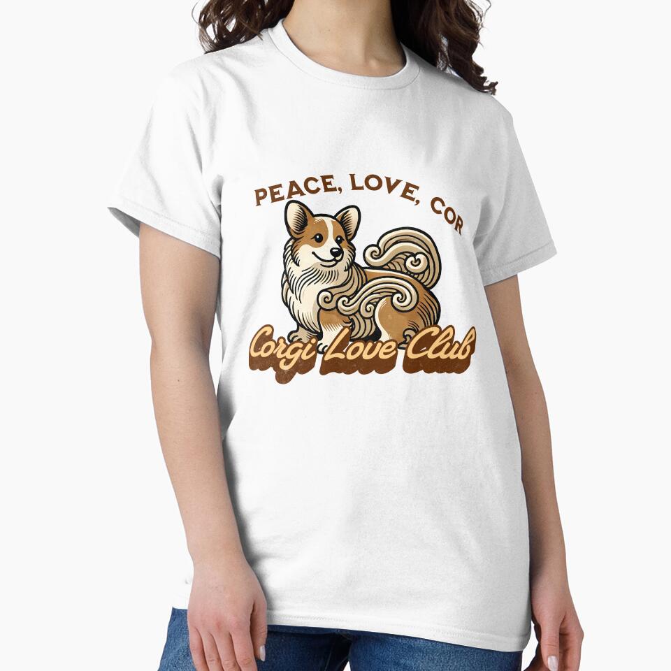 Peaceful Corgi Love Club for Dog Lovers by peach-lab01