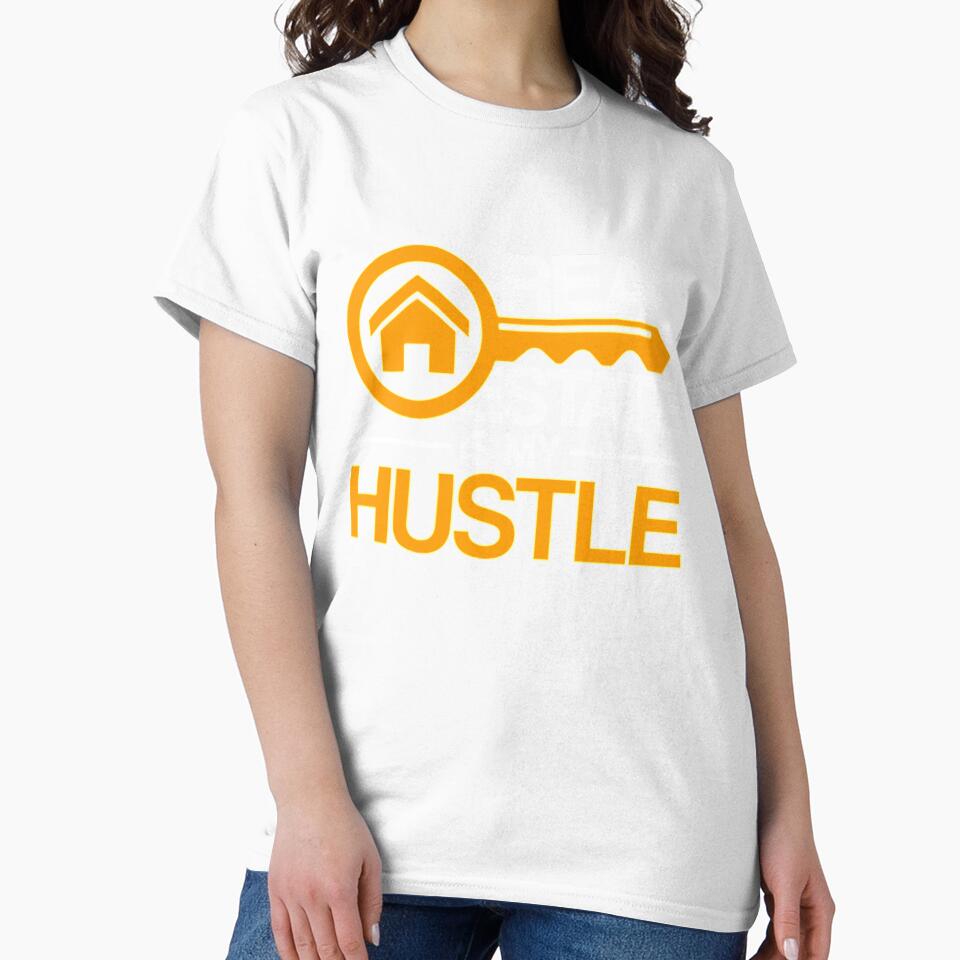 Realtor Real Estate Is My Hustle Funny Realtor by PrintCoAubrey