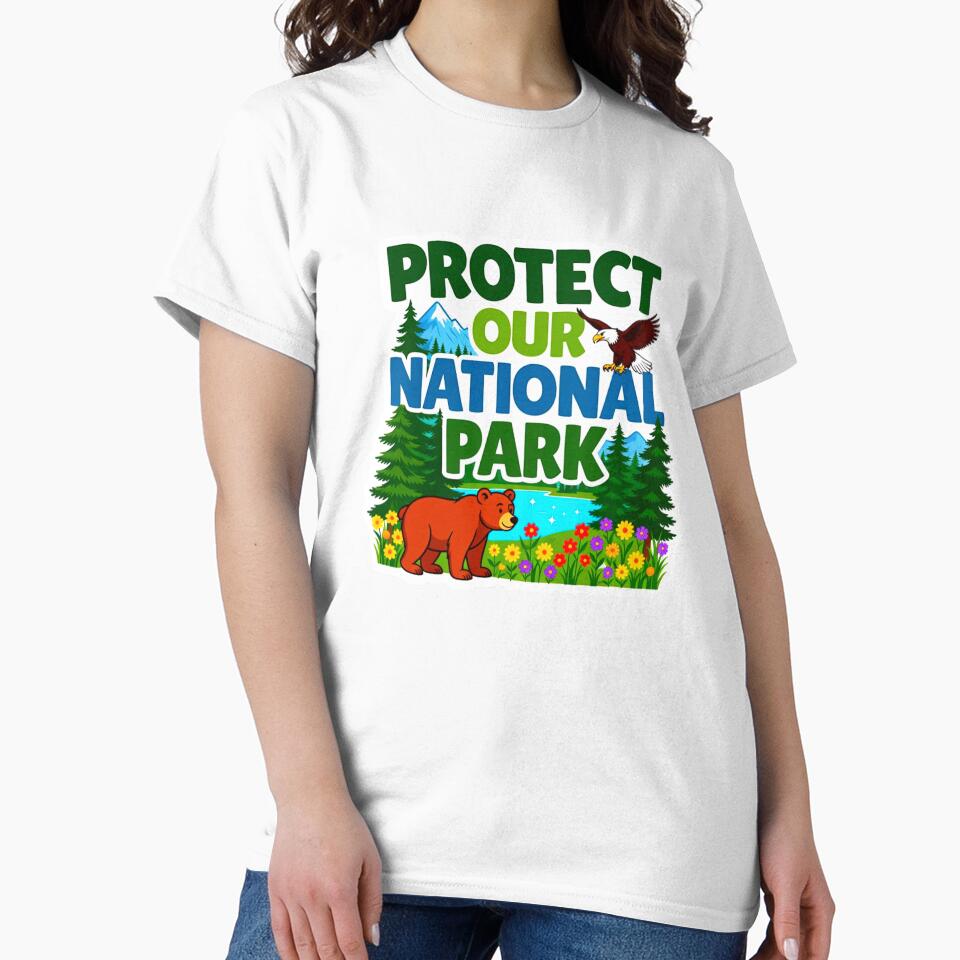 Protect Our National Parks Design by ExploreAura Studio