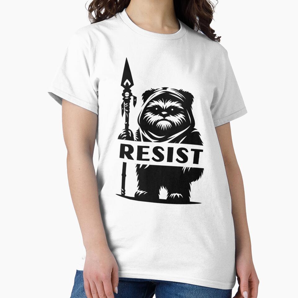 Resist Ewok Oversized by DeclaneHawk
