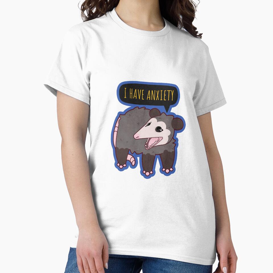 Possum I Have Anxiety by Mossysplashart