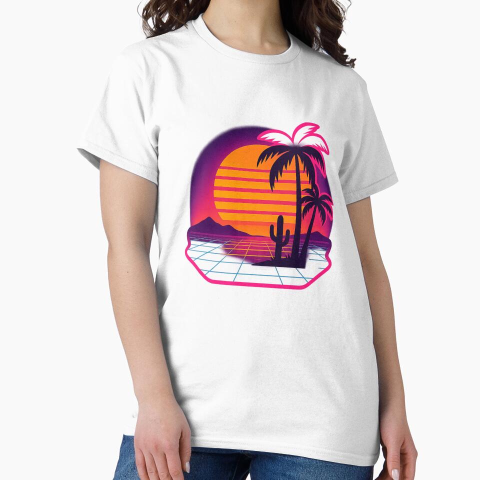 Retro Wave Oasis by mav7designs