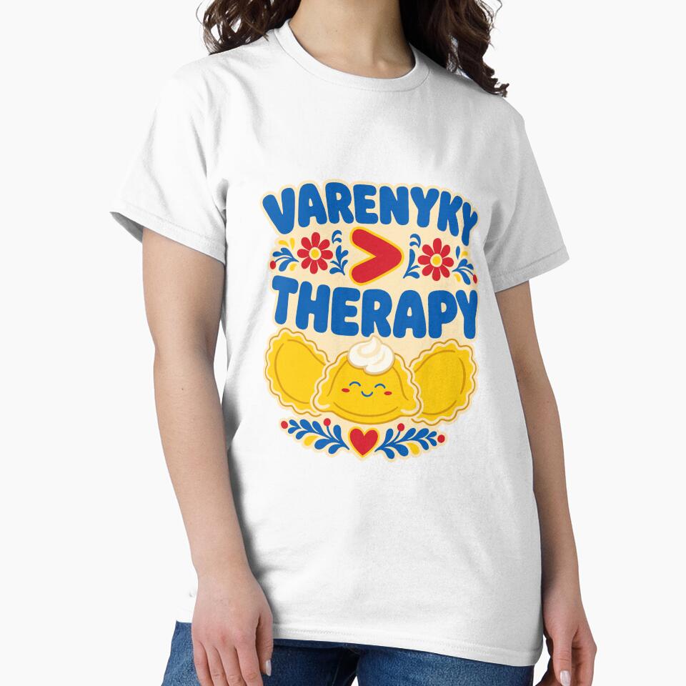 Varenyky Therapy Ukrainian Dumpling Folk Art by ML-Media