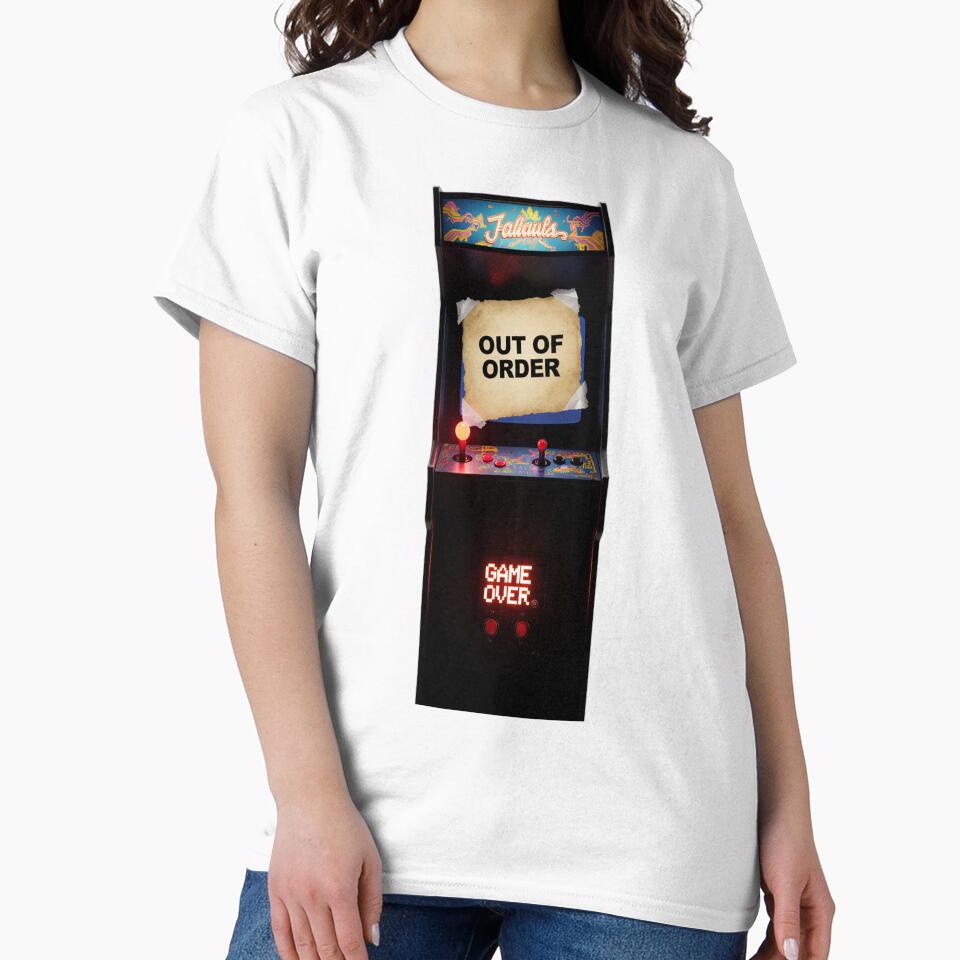 Out of Order Arcade Cabinet Retro Gaming Meme by OwlStudioshop