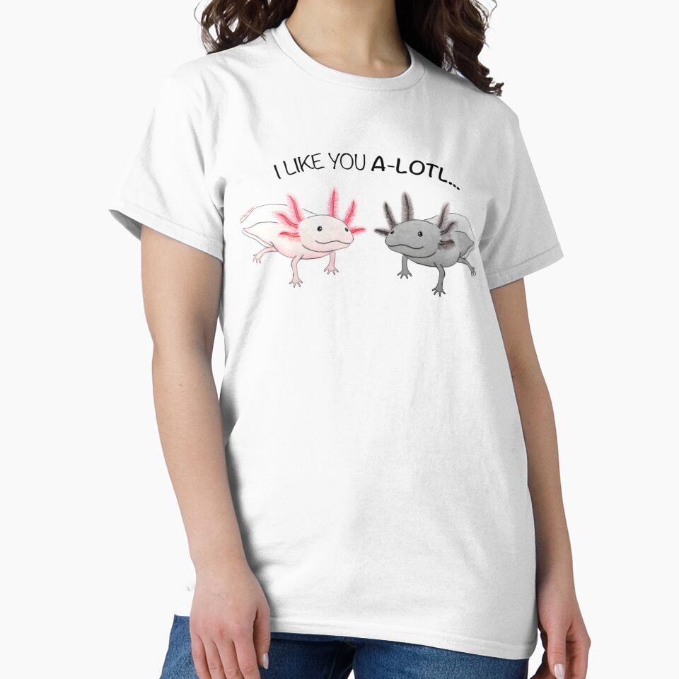 axolotl cute   i like you a lotl by Jaslyndizon