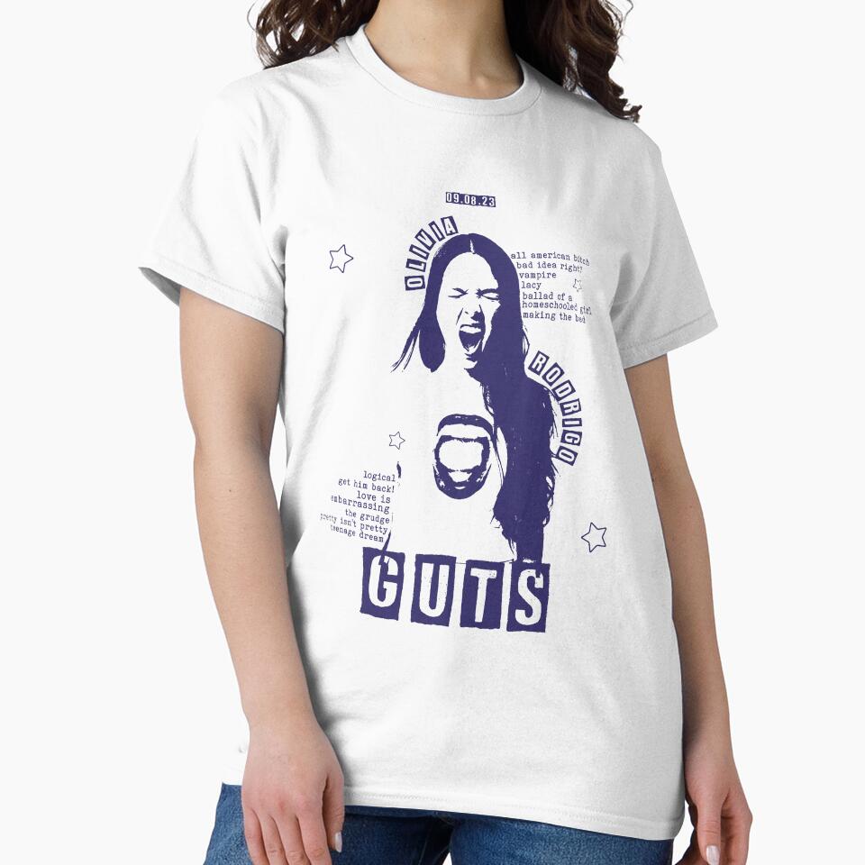 Olivia Rodrigo Guts Tour Poster Art by gringoods