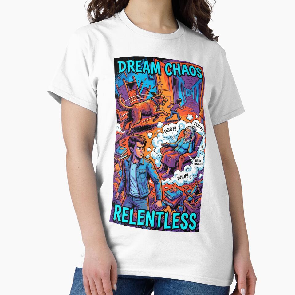 Dream Chaos Relentless | Surreal Comic Breakdown Art by TreatLLC