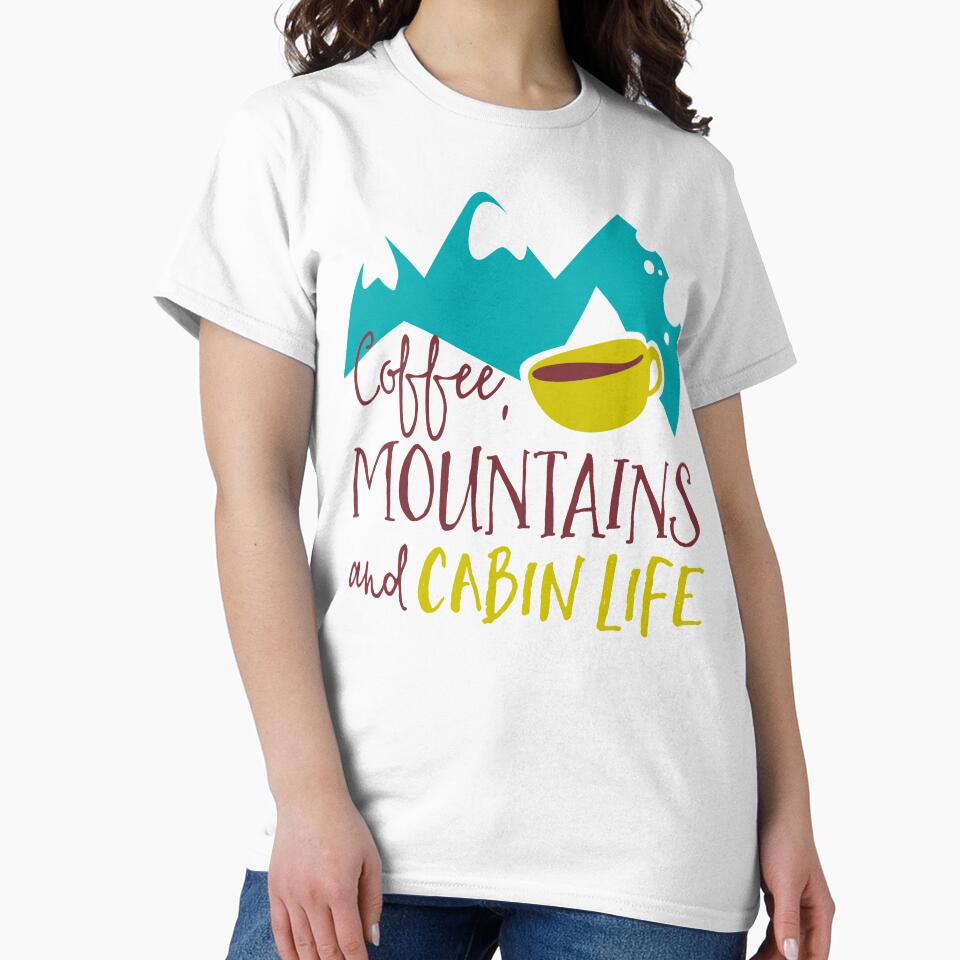 Coffee, mountains and cabin life by TinoThreads